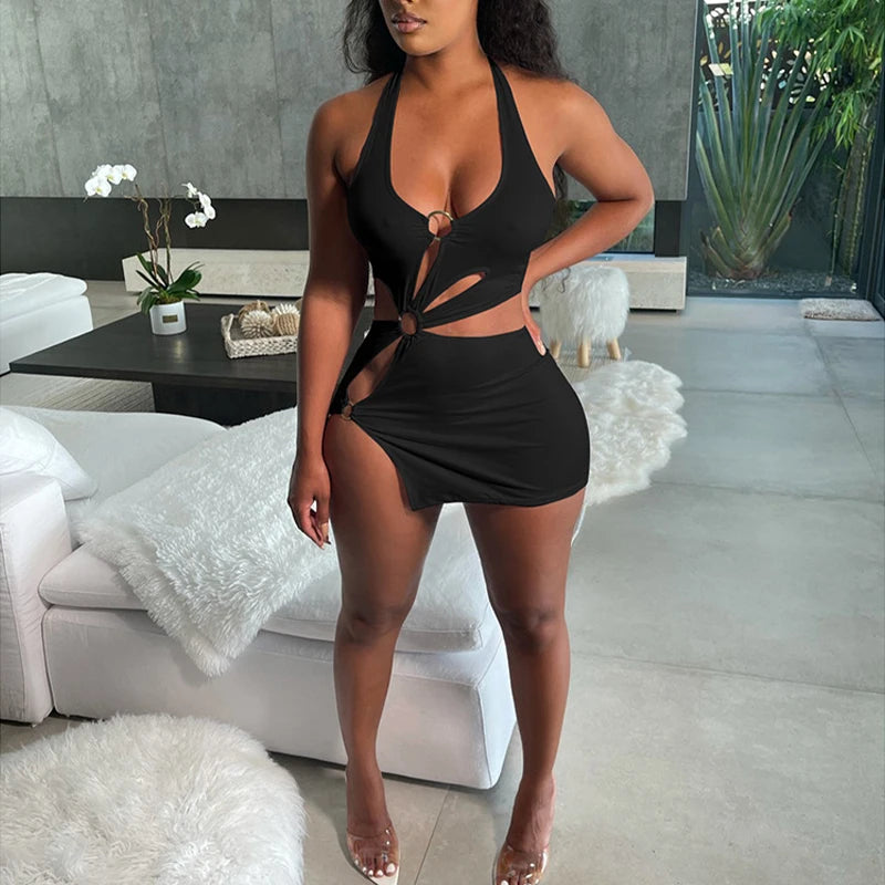 Orange Bodycon Mini