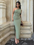 Backless Split Maxi