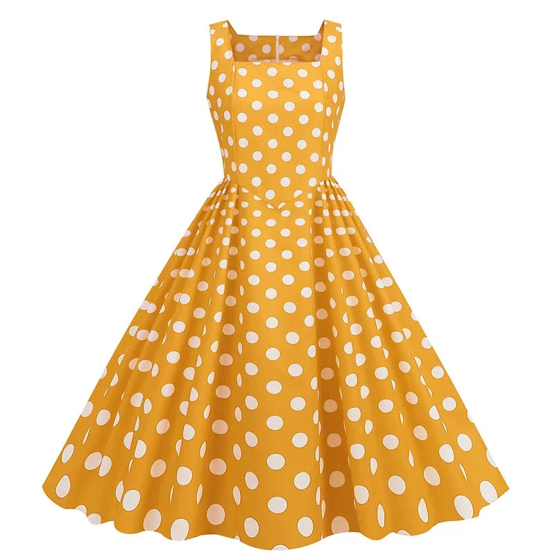 Polka Dot Midi