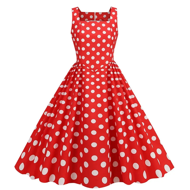 Polka Dot Midi