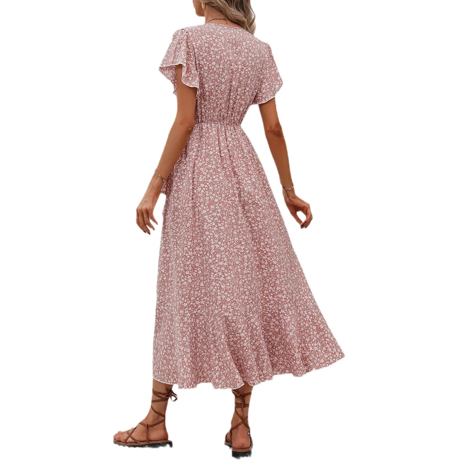 Floral Wrap Dress