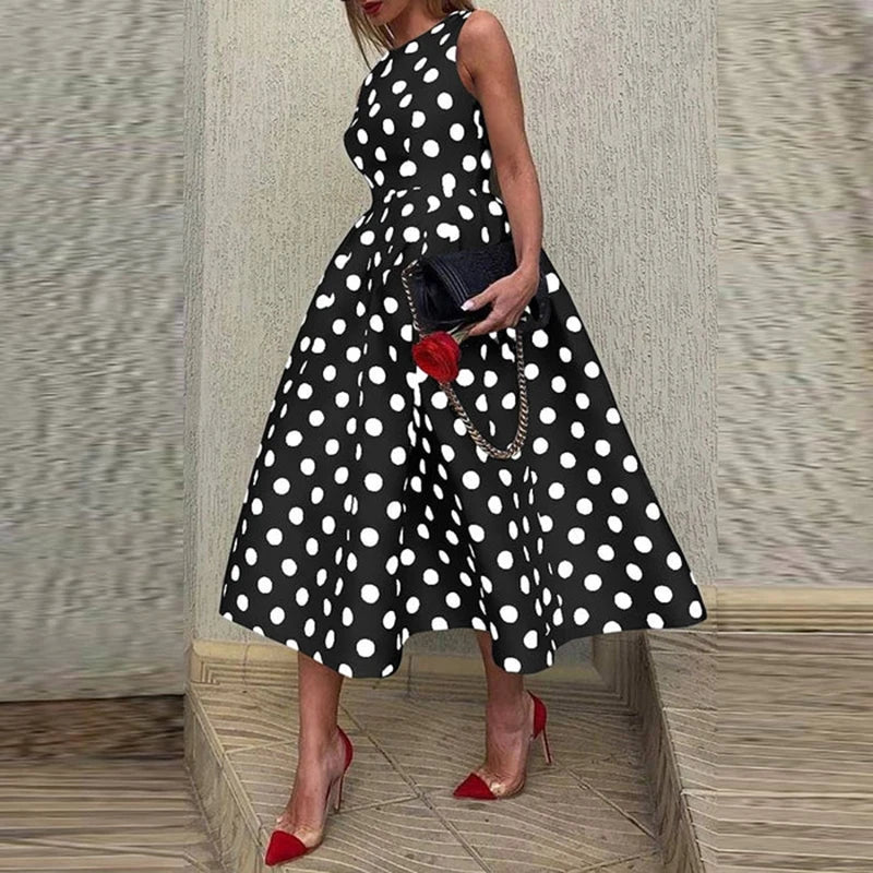 Polka Dot Midi