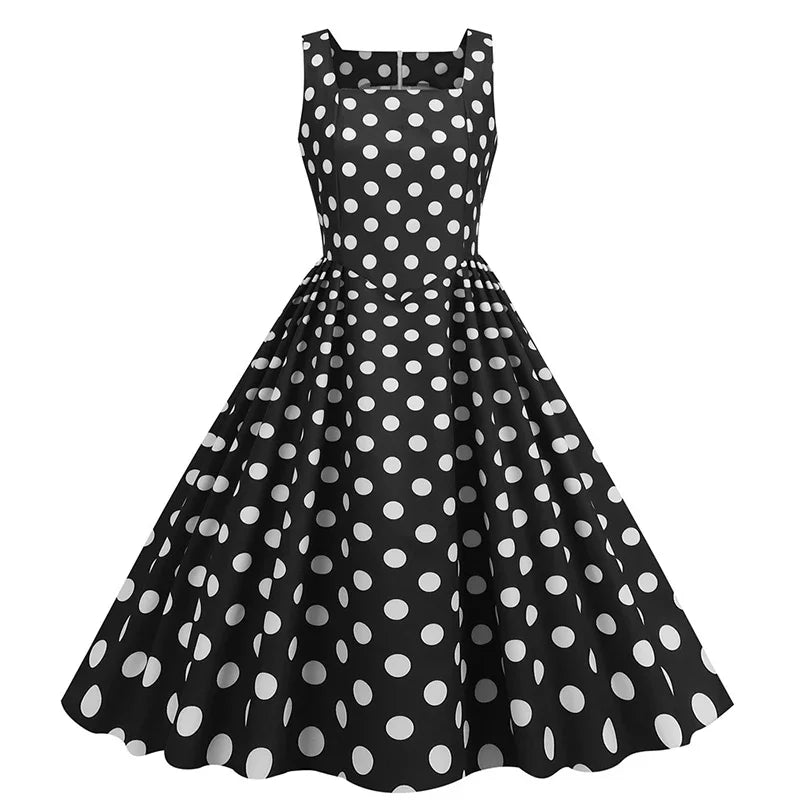 Polka Dot Midi