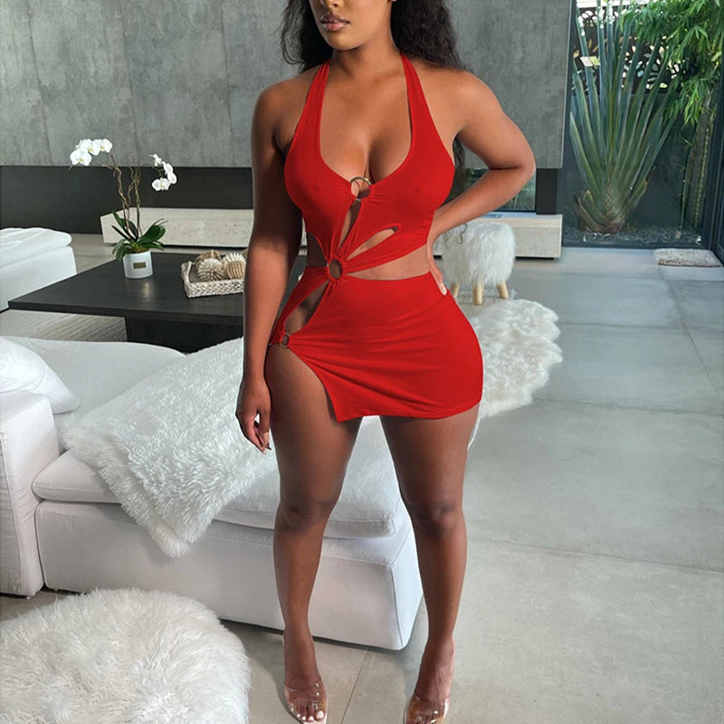 Orange Bodycon Mini